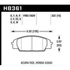 Hawk Ferro-Carbon, Set Of 4 HB361N.622